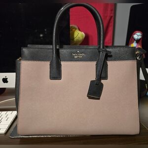 Kate Spade Black and Tan Women's Bag